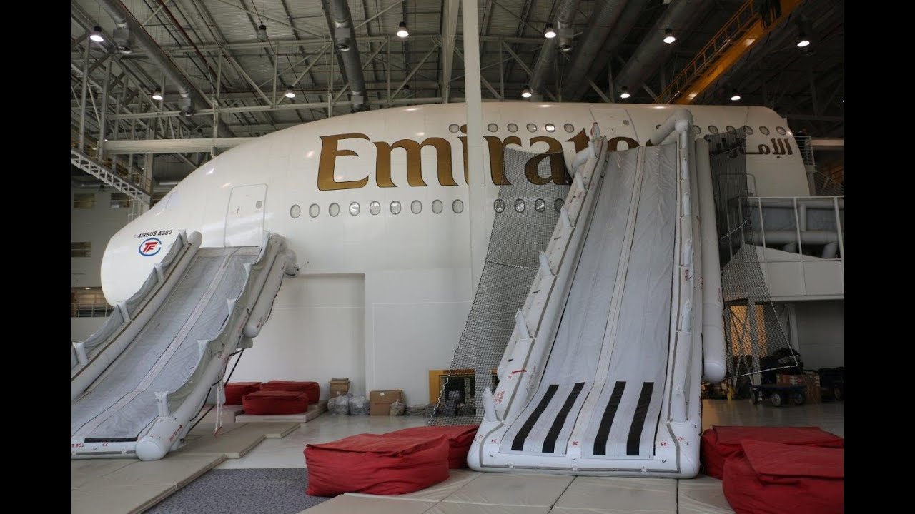 Exclusive behind the scenes at Emirates aviation College & academy crew training center in Dubai