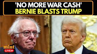 Bernie Sanders Vs Trump LIVE | Bernie Rips Trump's Foreign Policy in Fiery Speech on War Spending