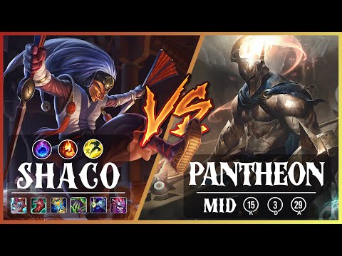 Shaco Mid vs Pantheon - Ap Shaco - 15/3/29 - Shaco Montage