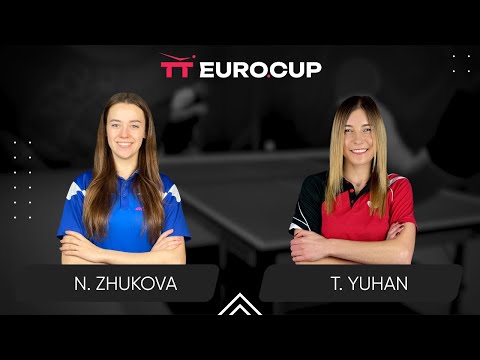 16:45 Nadiia Zhukova - Tetiana Yuhan 28.06.2025 TT Euro.Cup Women Ukraine Star TABLE 4