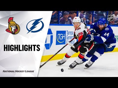 NHL Highlights | Senators @ Lightning 12/17/19