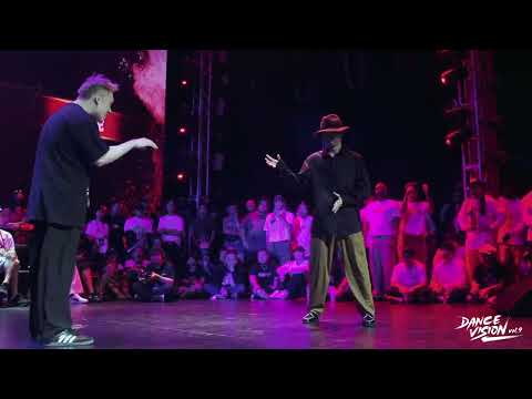 Tino vs 炎璃虎 - Dance Vision vol.9 Popping Battle Best64