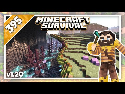 Minecraft Survival | Relaxing Builds - Gathering Moss (No Commentary, Lofi) | Ep.395