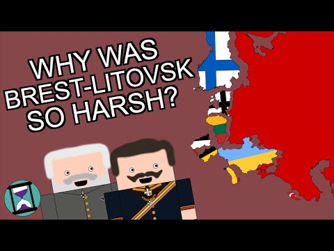 Why did Russia give up so much land to Germany in 1918? (Short Animated Documentary)