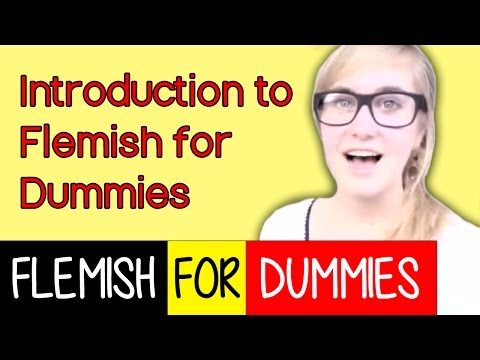 Flemish For Dummies 1: Introduction!