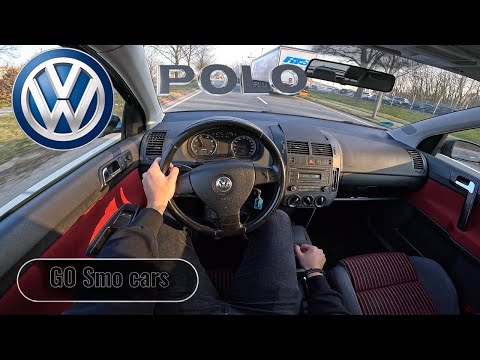 Volkswagen Polo 2006 // 1.4 16V 75 HP // 4K POV Test Drive // GO Smo cars