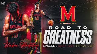 Baba Oladotun: Road To Greatness ep. 3 “Homecoming: Maryland Official Visit”