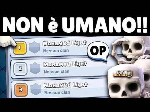 3 ACCOUNT in TOP 5 al MONDO... REAZIONE al MIGLIORE! - Clash Royale