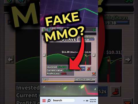 This game is a FAKE MMO #gamedev
