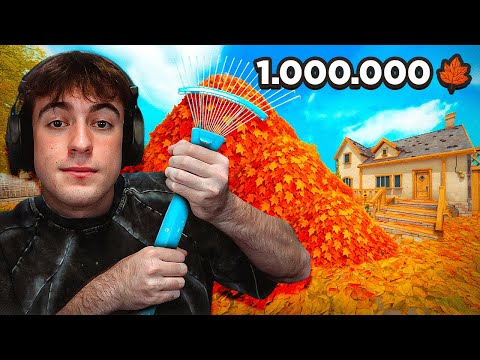 HO RIMOSSO 1 Milione di FOGLIE dal mio GIARDINO!! Leaf It Alone FULL GAME ITA