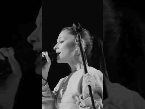 Ariana Grande rehearsing hate that i made you love me on tour!#arianagrande #fyp #petal #newmusic