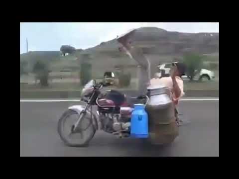 crazy driver on the road