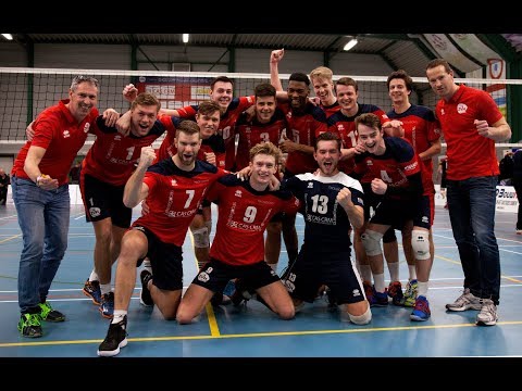 Highlights Topdivisie Volleybal CAS-CRM / ZVH vs Dynamo II (9-2-2019)