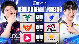การแข่งขัน RoV Pro League 2026 Winter | รอบเก็บคะแนน Week 8 Day 4