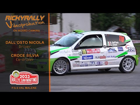 OBC DALL'OSTO - CROCE // 43° Rallye San Martino di Castrozza e Primiero // P.S.6 Val Malene CRASH