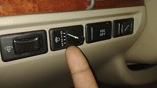 Infiniti Q45 Headlight angle adjustment