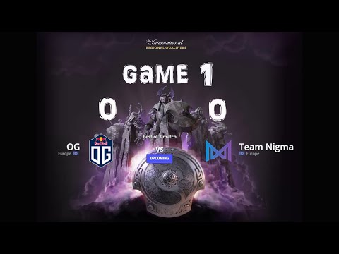 The International 10: Western Europe Qualifier Lower Bracket Finals Game 1 - OG vs. NIGMA (Bo3)