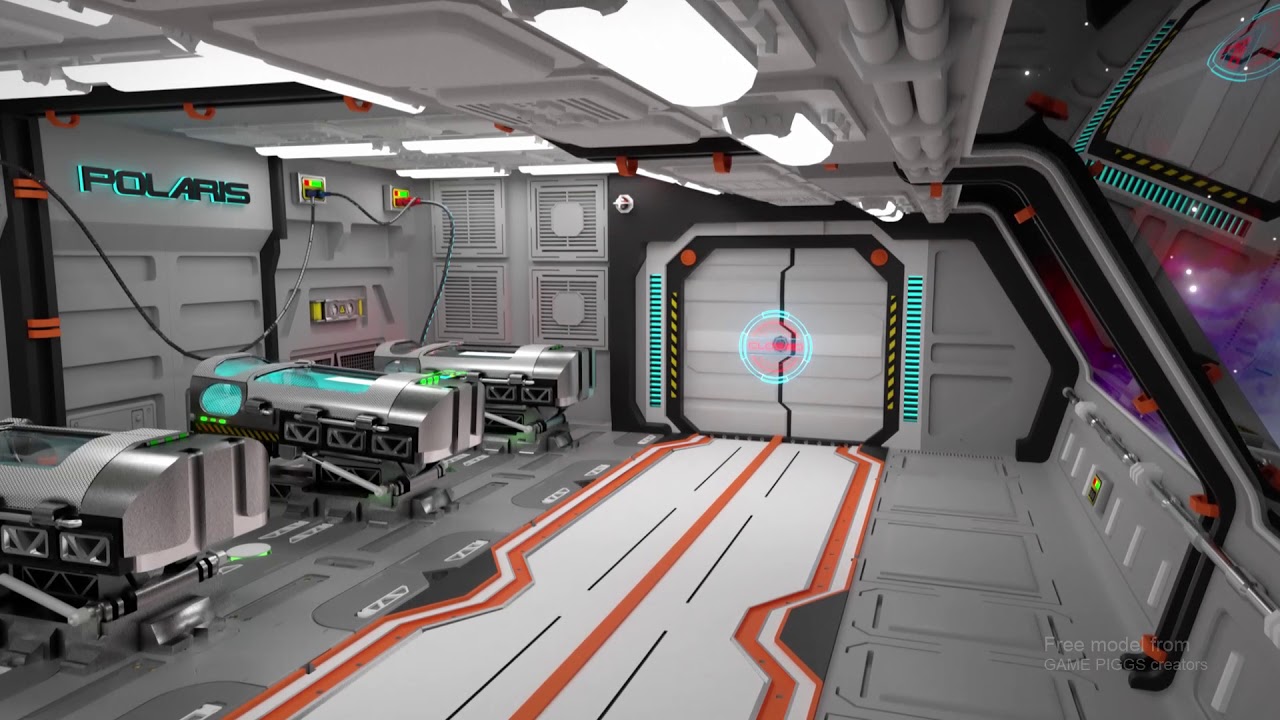 Hibernation module 3D Model