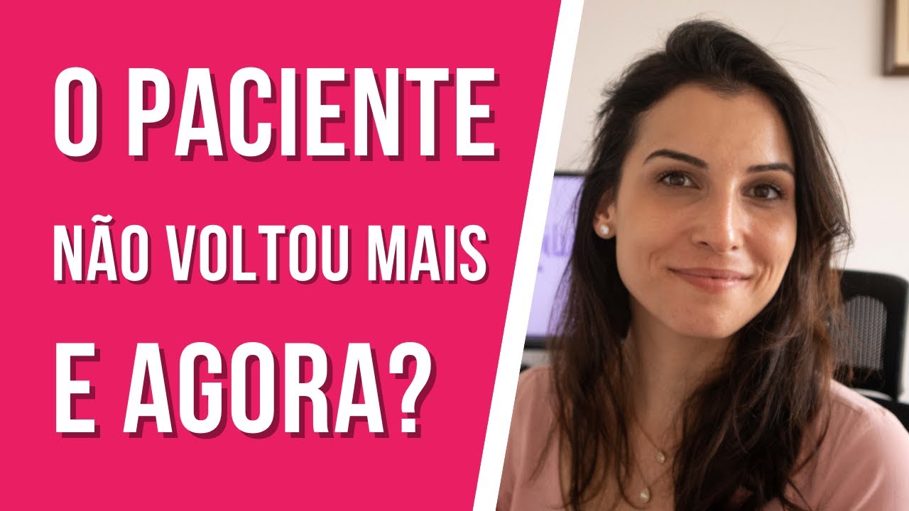 Falta, desistência e abandono da psicoterapia - o que fazer?