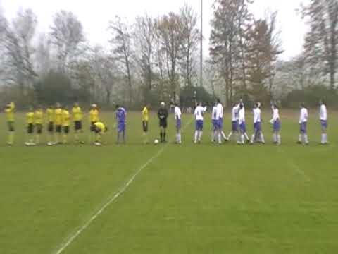 08/11/2009 Einlaufen  FC Alb - TSV Allmendingen II