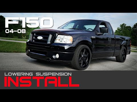 04-08 Ford F150 Ridetech StreetGrip / Coilover Install - Lowered Performance Suspension