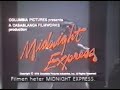 Swedish VHS Trailer Midnight Express 1978