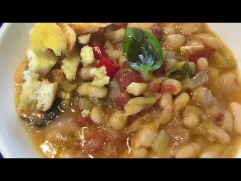 Zuppa di fagioli cannellini - da Napoli con amore (videoricetta n. 1166)