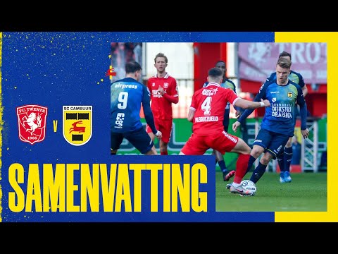 Samenvatting FC Twente - SC Cambuur (1-0)