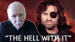 JOHN CARPENTER is Completely Unfiltered About HOLLYWOOD SEQUELS [2022]