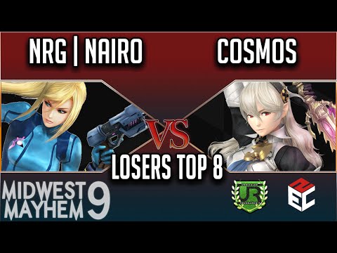 Midwest Mayhem 9 LOSERS TOP 8 - NRG | Nairo (Zero Suit Samus) vs Cosmos (Corrin)