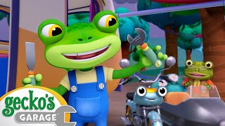 Rainy Day Recharge | Gecko's Garage | Moonbug Kids - Play and Learn