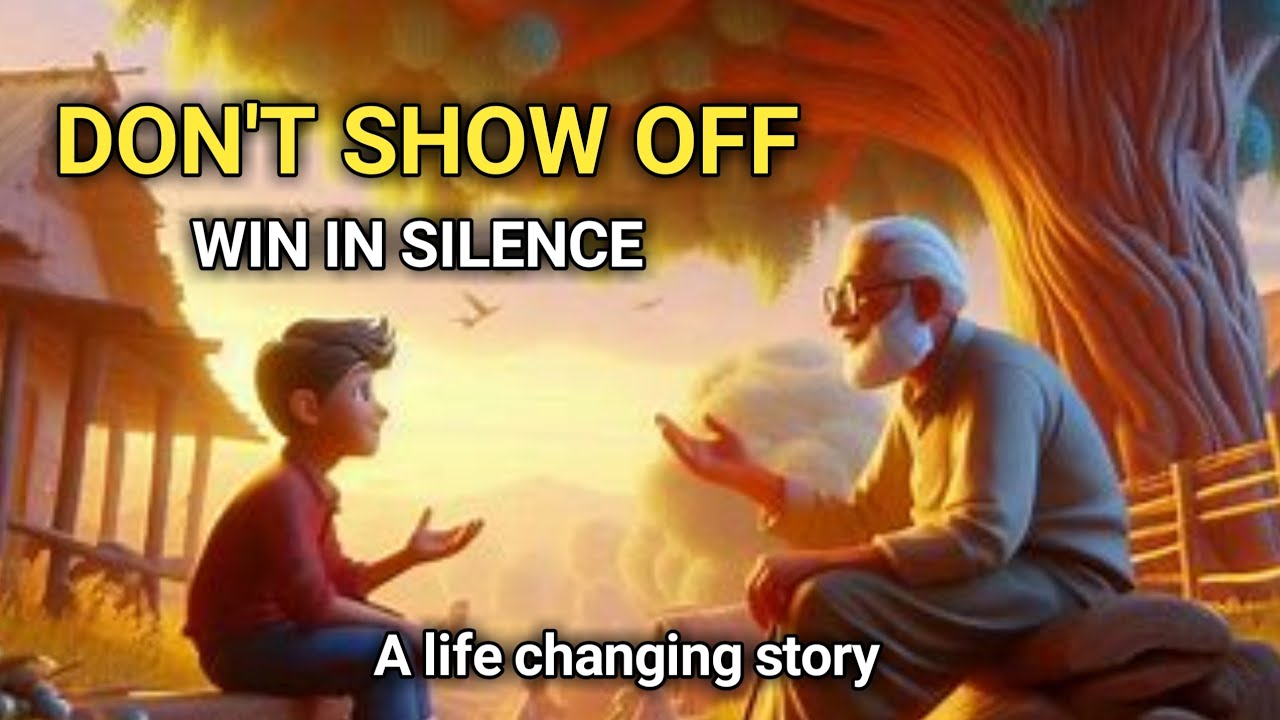 Don't  show off, win in SILENCE. #motivationalstory