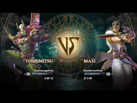 Yoshimitsu (Me) vs. Maxi (ZhuriBrownWater) - Soul Calibur 6 Open Beta