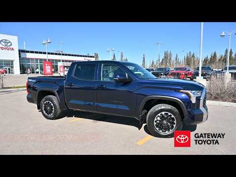 2026 Toyota Tundra 4x4 Crewmax SR5 Long Bed in Magnetic Grey Metallic for sale at Gateway Toyota in Edmonton, AB