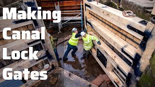 How Canal Lock Gates are made at Stanley Ferry Workshop - Ep. 66