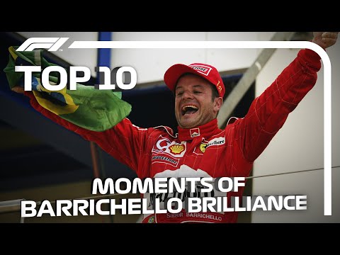 Rubens Barrichello's Top 10 Moments of Brilliance!