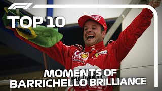 Rubens Barrichello's Top 10 Moments of Brilliance!