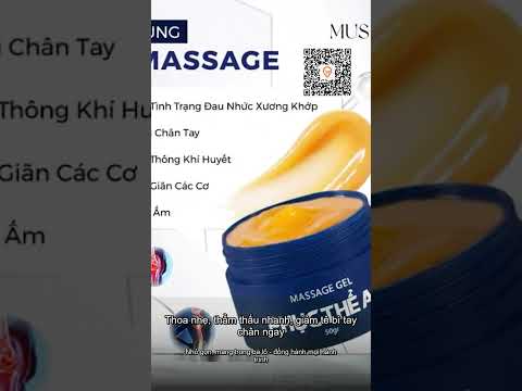 Gel Massage Phục Thể An Musecos,cao xoa bóp thảo dược được thiết kế để hỗ trợ giảm đau nhức xương k…
