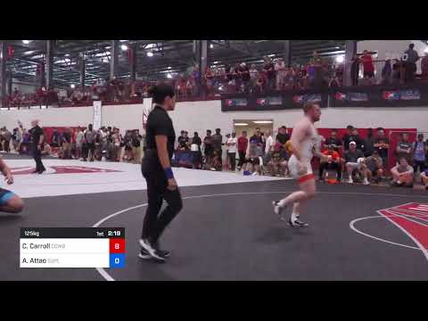 125 Kg Rr Rnd 1 - Christian Carroll, Cowboy RTC Vs Aden Attao, Suples Wrestling Club B7d9