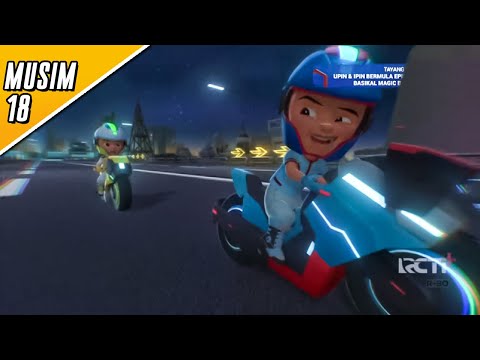 Upin & Ipin Musim 18 Full Movie - Balap Sepeda Listrik | Upin Ipin Terbaru