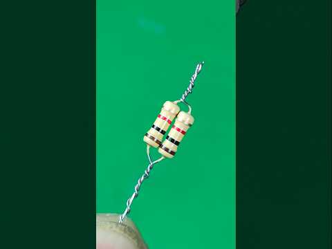 Cuma Gabungin 2 Resistor Jadi Alat Canggih #ideas #creative #diy #tutorial #lifehacks