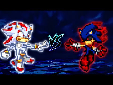 Shadow G5 V4 OP (all form) (New) VS Sonic exe V2 OP (all form) in Jump Force Mugen