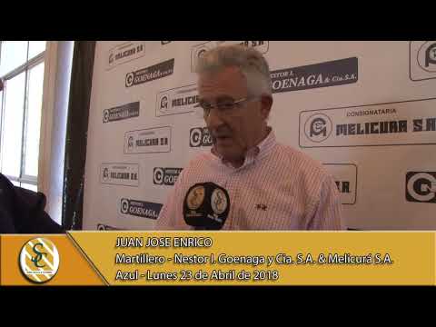 23-02-18 Nota Juan Jose Enrico - Martillero - Melicura S.A. & Nestor I. Goenaga y Cía. S.A. Azul