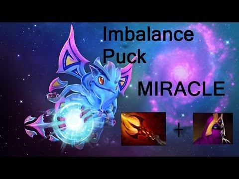 No one can beat Miracle. Puck Dota 2