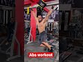 Abs workout. #bodybuilding #sixpack #gymlover #motivation