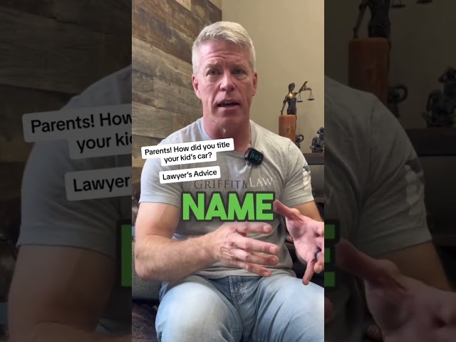 How Do You Title The 16 Years Olds First Car?