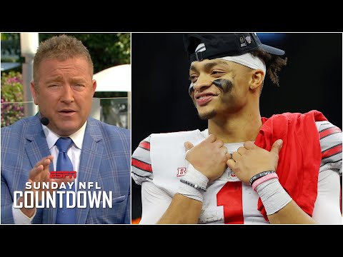 柯克·赫伯斯特街表示，賈斯汀·菲爾德在 NFL 將表現出色！| NFL Countdown (Kirk Herbstreit says Justin Fields can be special in the NFL | NFL Countdown)