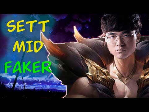 T1 FAKER TRIED SETT MID AND THIS WAS NICE IDEA | Faker Sett | Sett guide | Sett gameplay