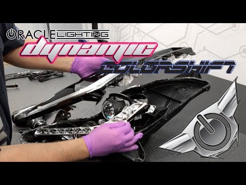 Chevrolet Corvette C7 Headlight Disassembly and ColorSHIFT LED DRL Installation DIY