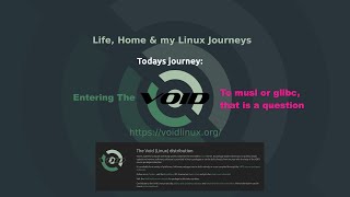 Void Linux  Pt-1 Install Both Glibc &amp; Musl In V-Box Down Another Rabbit Hole, I Mean A &#39;VOID&#39;